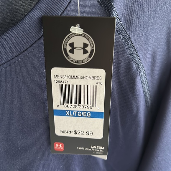 Men’s Under Armour Locker Short Sleeve Heat Gear Tee - Picture 5 of 7